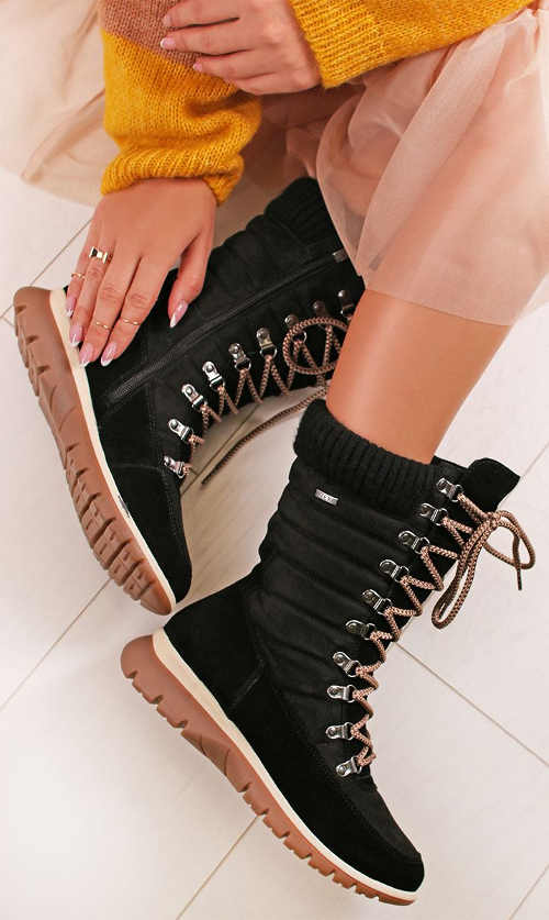 Moderní dámské boty na zimu
