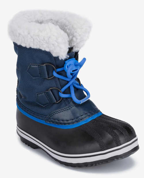 Moderní vysoké dětské zimní boty