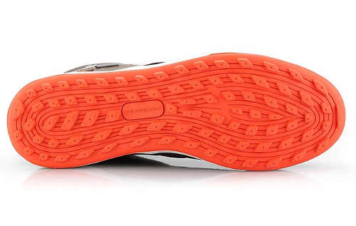 Pánské kotníčkové boty Alpine Pro s oranžovou podrážkou