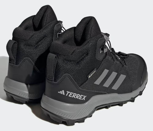 Černé dětské zimní boty Adidas